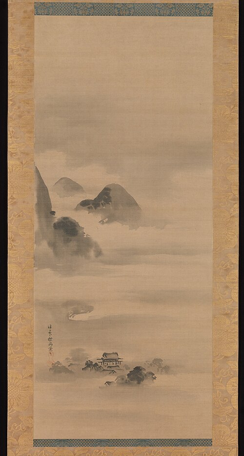 Landscape in Moonlight, 1668, Kanō Tan'yū