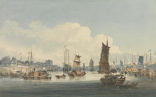 View Near the City of Tientsin, 1800, William Alexander