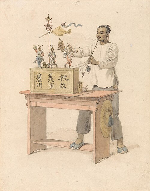 A Raree Show, 1792, William Alexander