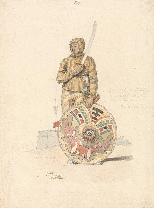 A Chinese Warrior, , William Alexander