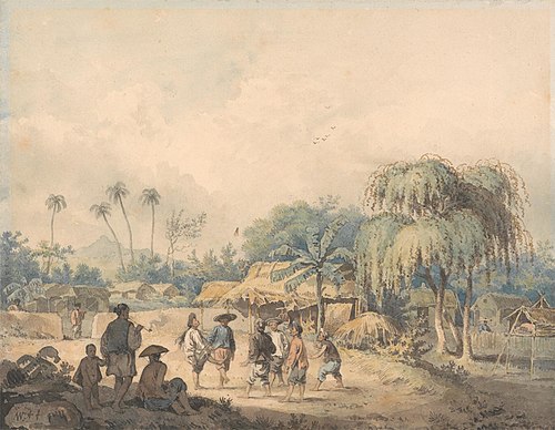 Natives of Cochin Playing Shuttlecock in China, 1793, William Alexander