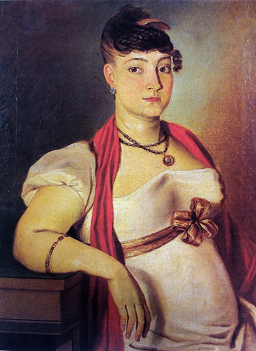 Portrait de femme, 1817, Antônio Joaquim Franco Velasco