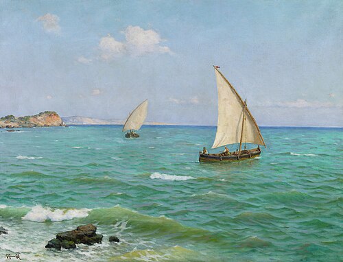 Seascape, 1925, Guillermo Gómez Gil