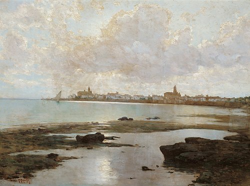 Coastal Landscape, 1920, Guillermo Gómez Gil
