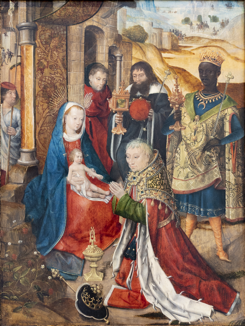 Adoration of the Magi, 1477, Maître de la Légende de sainte Lucie