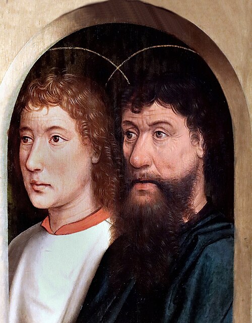Deux apôtres, 1487, Maître de la Légende de sainte Lucie