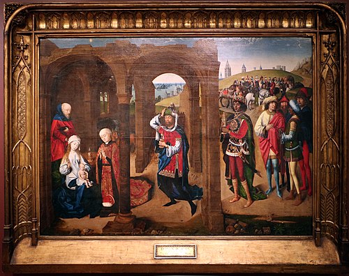 Adoration of the Magi, 1485, Maître de la Légende de sainte Lucie