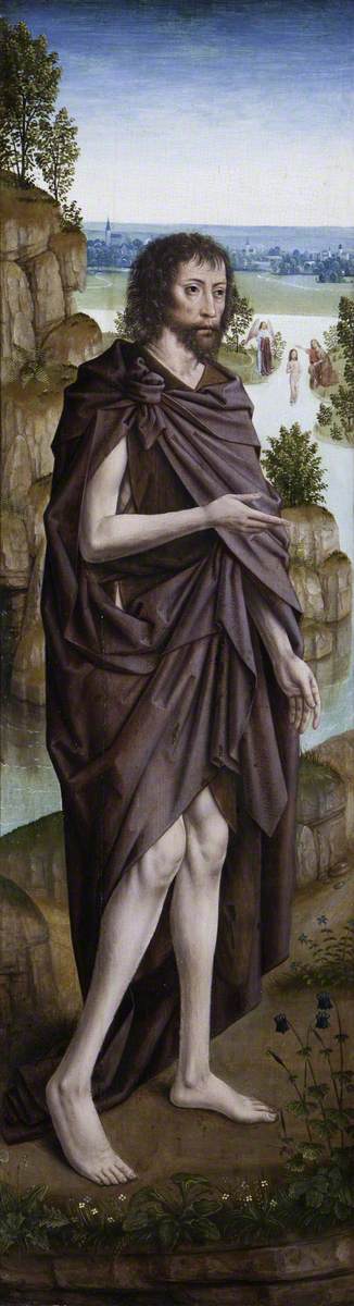 Saint John the Baptist (left), 1500, Maître de la Légende de sainte Lucie