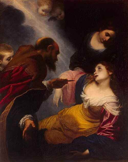Communion of St Petronilla, 1650, Simone Pignoni