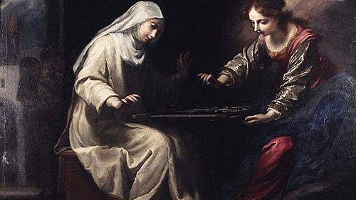 Le Miracle de la broderie, 1650, Simone Pignoni