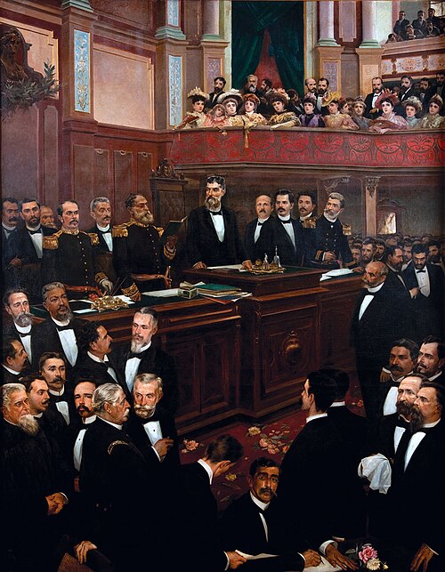 Oath of office, 1891 Constitution, 1896, Aurélio de Figueiredo