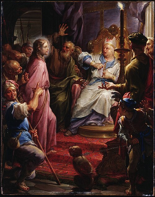 Christ Before Caiaphas, 1707, Francesco Trevisani