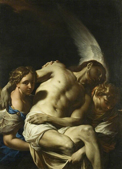 Christ Supported by Angels, 1720, Francesco Trevisani