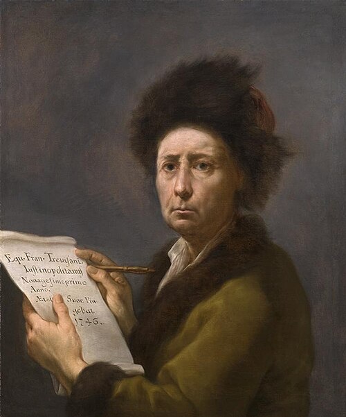 Selbstporträt, 1746, Francesco Trevisani