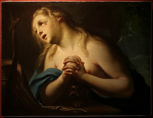 La Madeleine pénitente, 1713, Francesco Trevisani