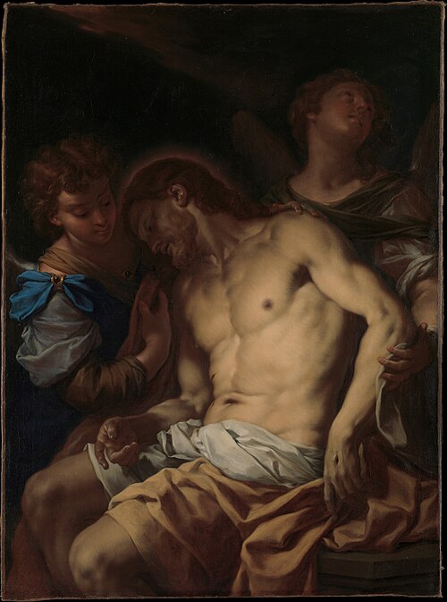 Dead Christ Supported by Angels, 1710, Francesco Trevisani