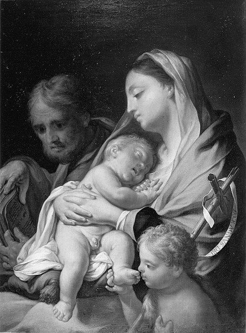 Holy Family with the Infant St. John, 1700, Francesco Trevisani