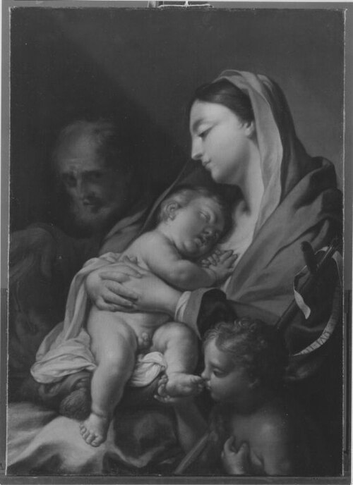Die Heilige Familie, 1701, Francesco Trevisani