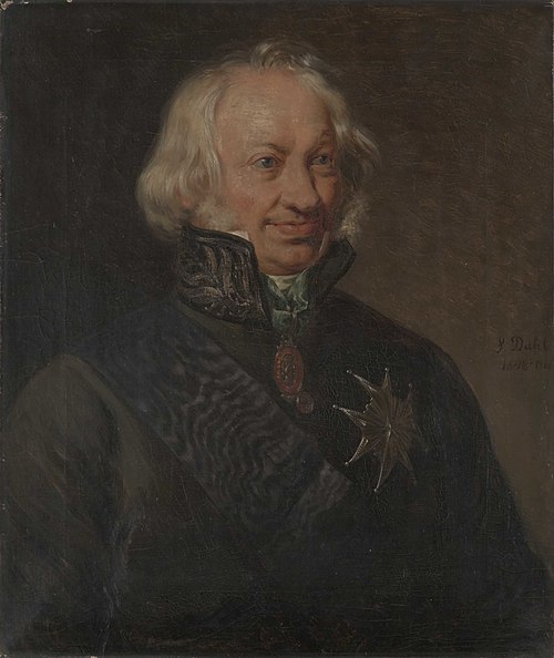 Portrait of Georg Jacob Bull, 1800, Johann Siegwald Dahl