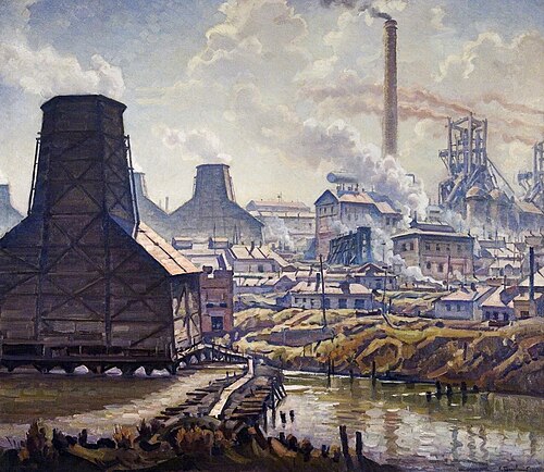 Сталино. Завод имени Сталина, 1934, Constantin Bogaïevski