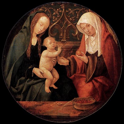 Die Heilige Anna Selbdritt, 1500, Cornelis Engebrechtsz
