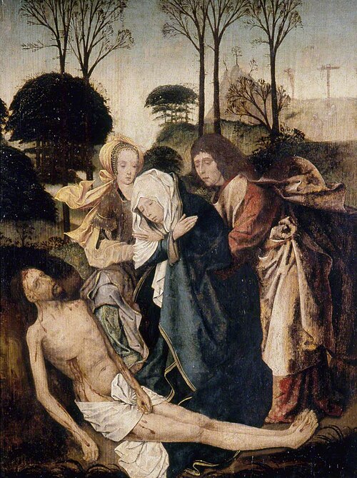 The Lamentation over the Dead Christ, , Cornelis Engebrechtsz