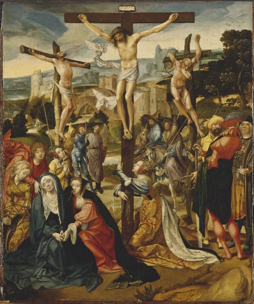 La Crucifixion, 1520, Cornelis Engebrechtsz