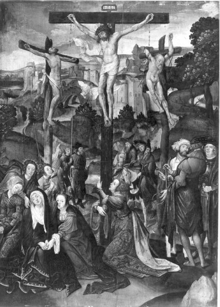 La Crucifixion, 1530, Cornelis Engebrechtsz
