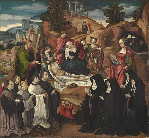 Lamentation of Christ, 1524, Cornelis Engebrechtsz