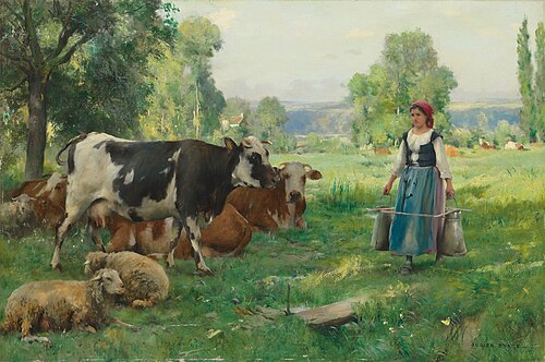 Dans un Pâturage, 1900, Julien Dupré