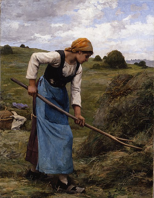 Fenaison, 1880, Julien Dupré