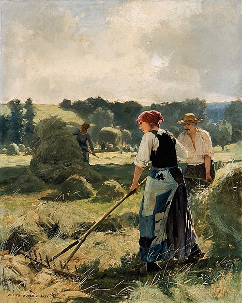 Haymaking, 1892, Julien Dupré