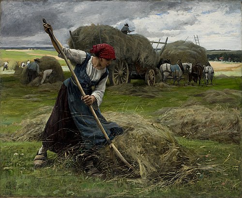 Haying Scene, 1884, Julien Dupré