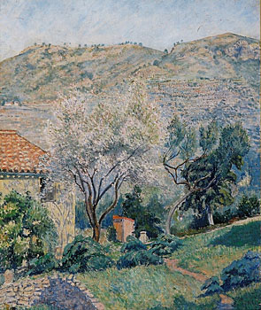 Paysage, Brookleton, 1900, Lucien Pissarro