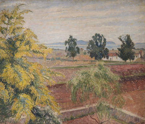 Mimosa Lavendou, 1923, Lucien Pissarro