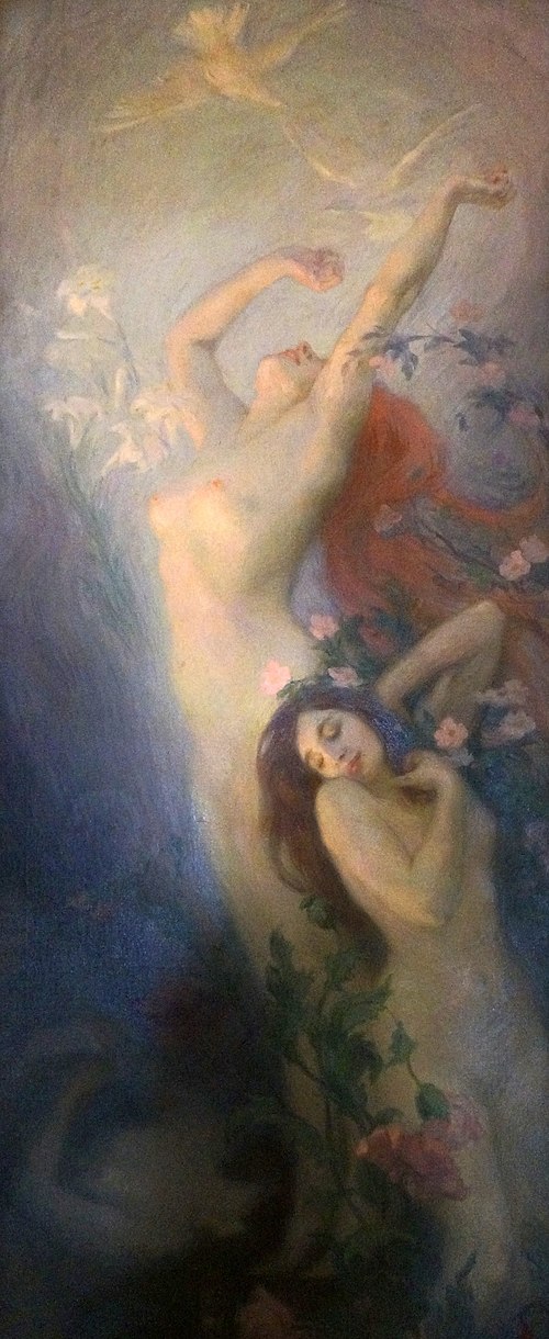L'aube, 1900, Victor Prouvé