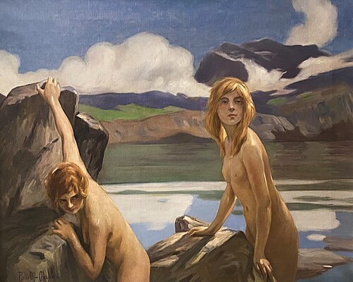 Deux Baigneuses, 1898, Paul Chabas