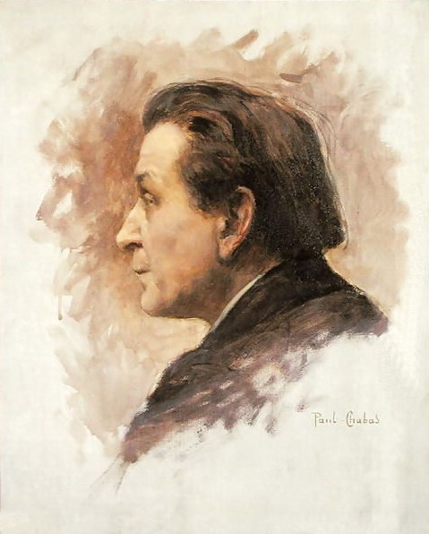 François Coppée, 1895, Paul Chabas
