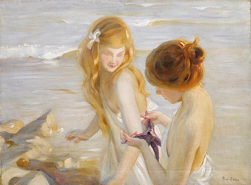 Deux Jeunes Filles à l'étoile de mer, , Paul Chabas
