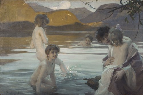 Premier Bain, 1907, Paul Chabas