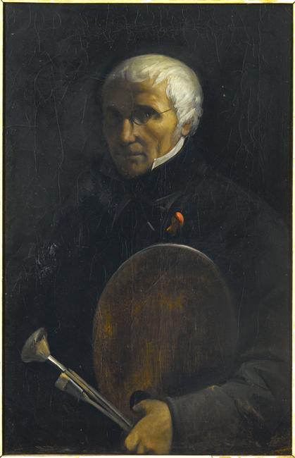 Portrait de l'artiste, 1849, François Marius Granet