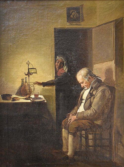 Le Sommeil, 1900, François Marius Granet