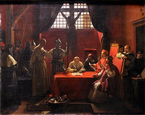 Interrogatoire de Savonarole, 1846, François Marius Granet
