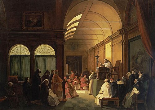 Meeting of the Monastic Chapter, 1833, François Marius Granet