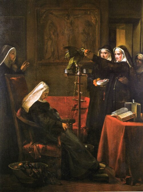 Vert-Vert, 1834, François Marius Granet