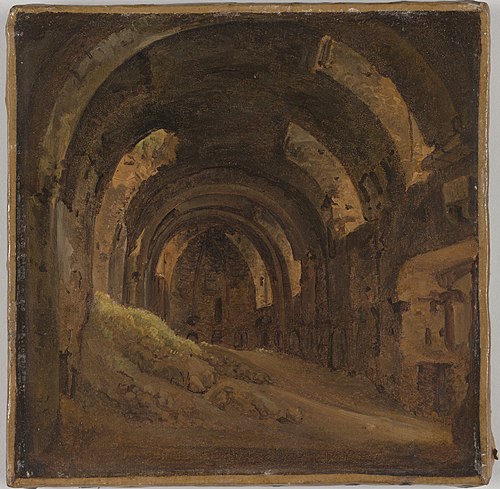 Vaulted Interior, 1822, François Marius Granet