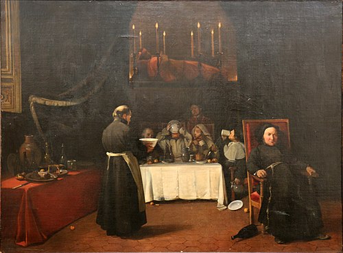 Veillée funèbre, , François Marius Granet