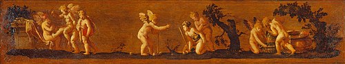 Putti with Mallets and Balls, 1527, Polidoro da Caravaggio