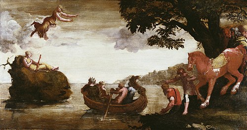 Psyche Abandoned, 1527, Polidoro da Caravaggio