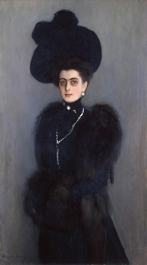 Portrait of Maria Abamelek-Lazareva, 1900, Nikolaï Bogdanov-Belski